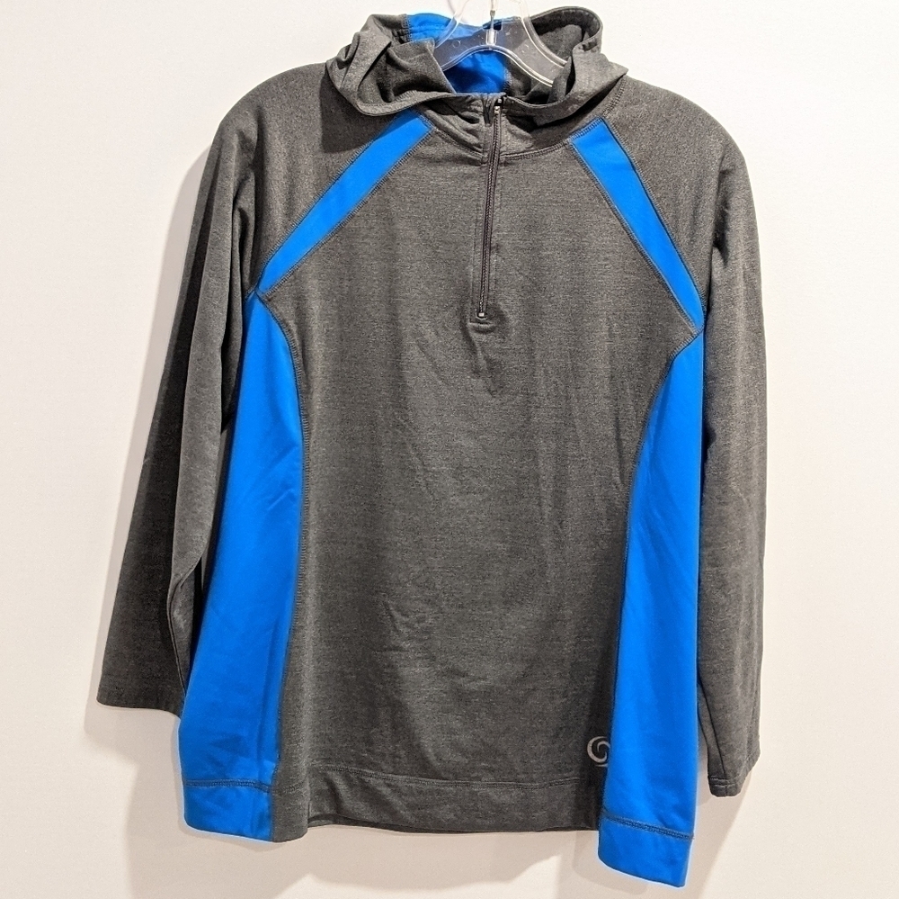 2/$20 Penningtons Active zone Grey Hoodie Plus Size X
